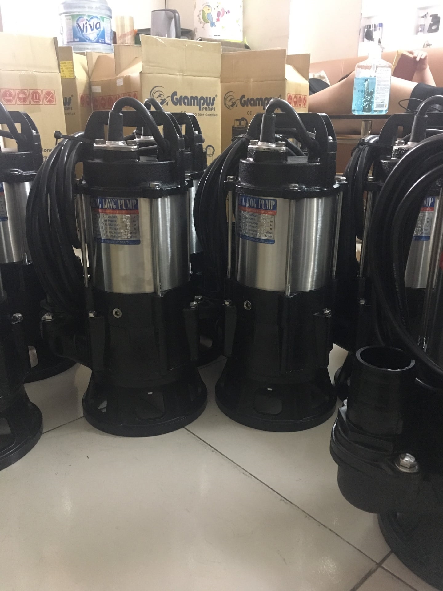 Máy bơm chìm nước thải Grampus B-112