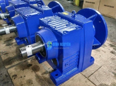 Motor Giảm Tốc Tải Nặng Dolin DLRVM 5,5Kw Tỷ Số Truyền 1/20